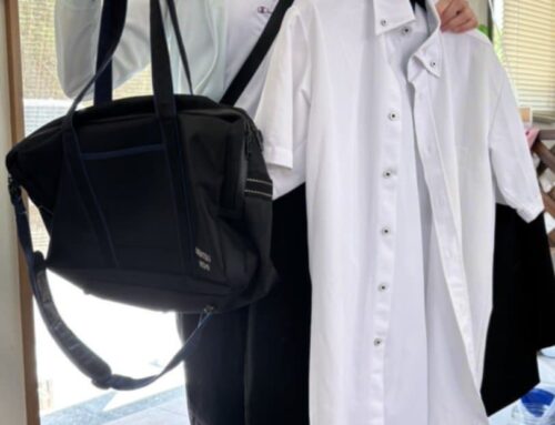 西高　男子学生服のご寄贈をいただきました