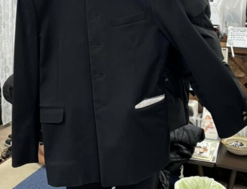 鏡中学校 男子制服 お繋ぎしました