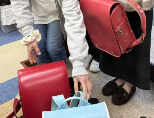 ランドセルのご寄贈を受けました