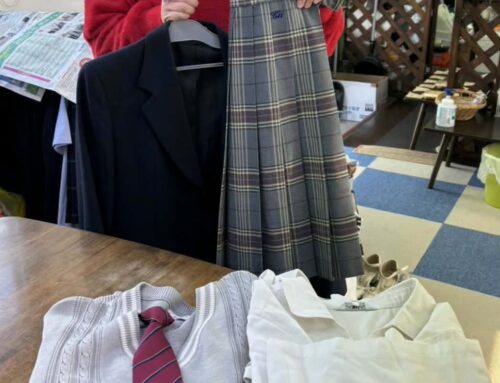 唐津南高校の制服一式をお繋ぎしました