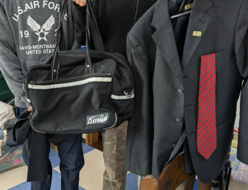 厳木高校 男子制服をお繋ぎしました