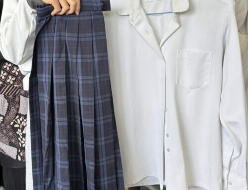 唐津商業高校女子制服をおつなぎしました