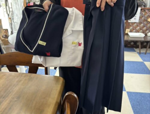 唐津西高校の制服等をおつなぎいたしました