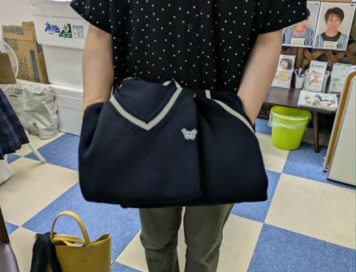 唐津西高校の学生服等をおつなぎしました